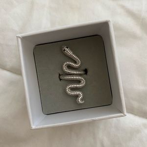 Taylor Swift Silver Snake Ring